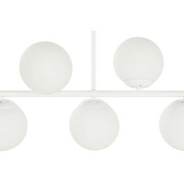 Lámpara de Techo DKD Home Decor 98 x 45 x 30 cm Cristal Metal Blanco 50 W