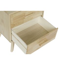 Mesita De Noche Scandi DKD Home Decor Natural 30 x 48 x 40 cm