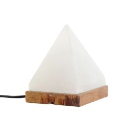 Lámpara de mesa DKD Home Decor Sal Acacia 15 W 220 V 13 x 13 x 18 cm