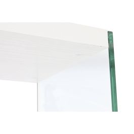 Estantería DKD Home Decor Blanco Transparente Cristal Madera MDF 40 x 30 x 180 cm (1)