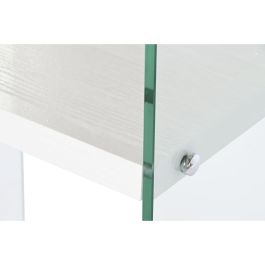Estantería DKD Home Decor Blanco Transparente Cristal Madera MDF 40 x 30 x 180 cm (1)