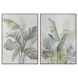 Cuadro DKD Home Decor Palmeras 100 x 4 x 140 cm Tropical (2 Unidades) Precio: 234.1349994555. SKU: B1HHYN55BZ