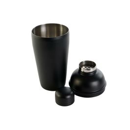 Set de Coctelería DKD Home Decor Negro Acero Inoxidable 500 ml 8 x 8 x 20 cm