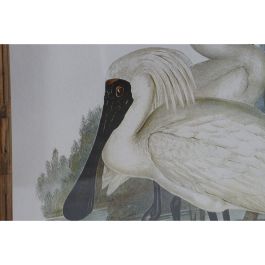 Cuadro DKD Home Decor Pájaros Oriental 45 x 3 x 60 cm (4 Unidades)