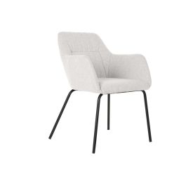DKD Home Decor Silla Scandi Beige Poliéster Metal 78x59.5x60.5cm Altura asiento 47cm Peso máx. 100kg Precio: 110.49999994. SKU: B1FP7DQ4GZ