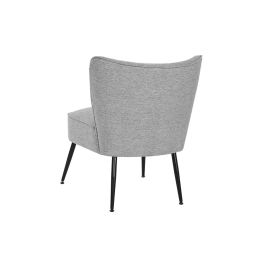 Sillón DKD Home Decor Gris Metal 55 x 64 x 72,5 cm