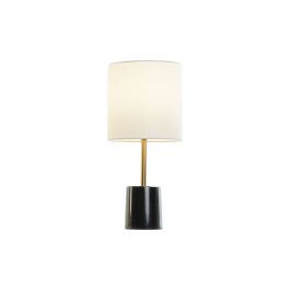 Lámpara de mesa DKD Home Decor Blanco Negro Metal Mármol 50 W 220 V 20 x 20 x 42 cm Lámpara de mesa DKD Home Decor Blanco Negro Metal Mármol 50 W 220 V 20 x 20 x 42 cm