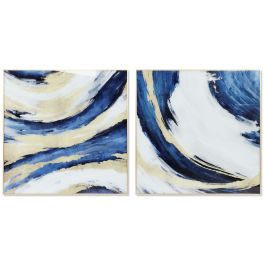 Cuadro DKD Home Decor 100 x 2,5 x 100 cm Abstracto Moderno (2 Unidades) Precio: 238.974999274. SKU: B1FKMXZ4CR