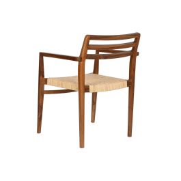 Silla DKD Home Decor Marrón Beige Natural 50 x 56 x 86 cm