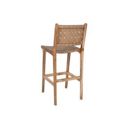 Taburete Item Home DKD Home Decor Beige Natural 57x110x45 cm