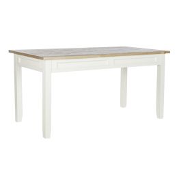 Mesa de Comedor DKD Home Decor Marrón Beige Madera de Paulonia 160 x 80 x 79 cm