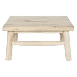 Mesa de Centro DKD Home Decor Teca 80 x 80 x 40 cm