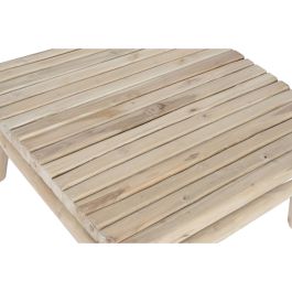 Mesa de Centro DKD Home Decor Teca 80 x 80 x 40 cm