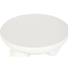 Mesa Centro Moderno DKD Home Decor Blanco 80 x 37 x 80 cm