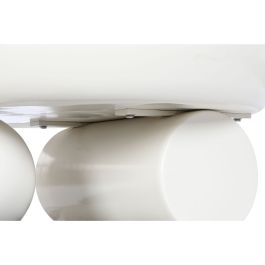 Mesa Centro Moderno DKD Home Decor Blanco 80 x 37 x 80 cm