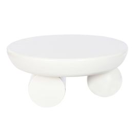 Mesa Centro Moderno DKD Home Decor Blanco 80 x 37 x 80 cm Precio: 268.0149996491. SKU: B129N2K43B