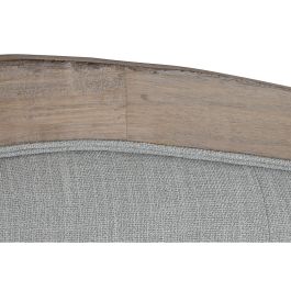 Cabecero de Cama DKD Home Decor Gris Madera de caucho 160 x 10 x 120 cm