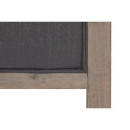 Cabecero de Cama DKD Home Decor Gris oscuro Madera de caucho 160 x 10 x 120 cm