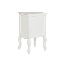 Mesita De Noche Romantico DKD Home Decor Marron Claro Blanco 34 x 66 x 40 cm Mesita De Noche Romantico DKD Home Decor Marron Claro Blanco 34 x 66 x 40 cm