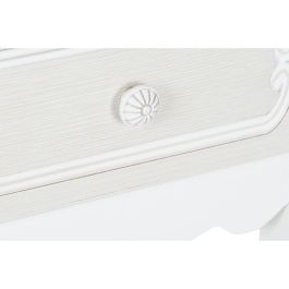 Mesita De Noche Romantico DKD Home Decor Marron Claro Blanco 34 x 66 x 40 cm Mesita De Noche Romantico DKD Home Decor Marron Claro Blanco 34 x 66 x 40 cm