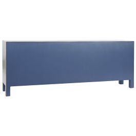 Mueble de TV DKD Home Decor Azul Dorado Abeto Madera MDF 130 x 24 x 51 cm