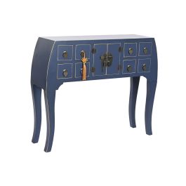 Consola Oriental DKD Home Decor Azul Dorado 26 x 80 x 98 cm Precio: 225.6649994071. SKU: B1H5CXANDG