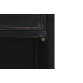 Escritorio DKD Home Decor Negro Metal Cristal 120 x 50 x 80 cm