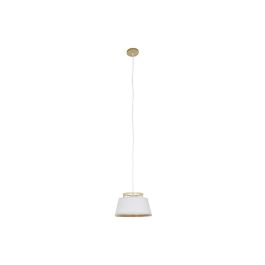 Lámpara de Techo DKD Home Decor Blanco Marrón Natural Bambú 50 W 30 x 30 x 20 cm Precio: 32.95000005. SKU: B1BW2EZZ48