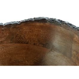 Ensaladera DKD Home Decor Marrón oscuro Madera de mango 30 x 30 x 12 cm