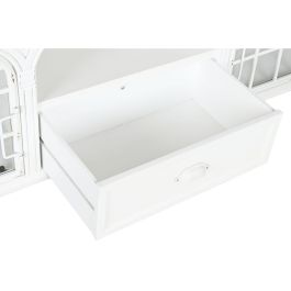 Mueble de TV Home ESPRIT Blanco Natural Metal Abeto 150 x 36 x 56 cm