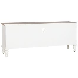 Mueble Tv Romantico DKD Home Decor Blanco Natural 36 x 56 x 150 cm