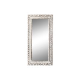 Espejo de pared Home ESPRIT Blanco Marrón Madera de mango 90 x 4 x 180 cm Precio: 269.95000054. SKU: B18ARPVQST