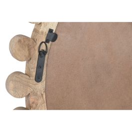 Espejo de pared Home ESPRIT Natural Madera de mango 90 x 4 x 90 cm Espejo de pared Home ESPRIT Natural Madera de mango 90 x 4 x 90 cm