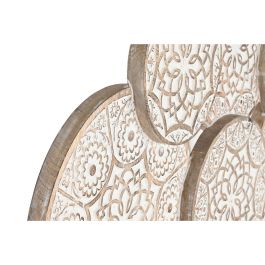 Decoracion Pared DKD Home Decor Natural Blanco 4 x 64 x 86 cm Decoracion Pared DKD Home Decor Natural Blanco 4 x 64 x 86 cm