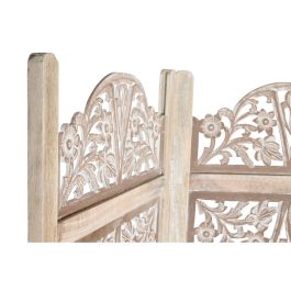 Biombo DKD Home Decor Blanco Natural 3 x 180 x 150 cm Biombo DKD Home Decor Blanco Natural 3 x 180 x 150 cm