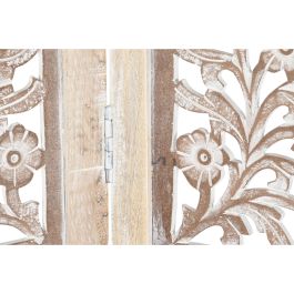 Biombo DKD Home Decor Blanco Natural 3 x 180 x 150 cm Biombo DKD Home Decor Blanco Natural 3 x 180 x 150 cm