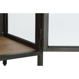 Mueble de TV Home ESPRIT Natural Gris oscuro Madera Metal 137 x 40 x 55 cm