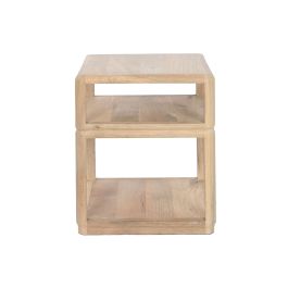 Mesa auxiliar Home ESPRIT Natural Madera de mango 51 x 51 x 61 cm