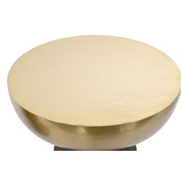 Juego de 2 mesas Home ESPRIT Negro Oro 36 x 36 x 42,5 cm