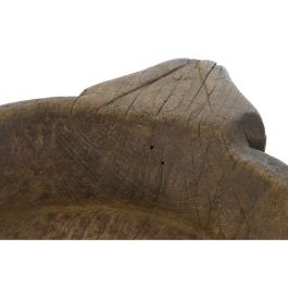DKD Home Decor Bandeja Natural 36 x 53 x 8 cm (2 Unidades) Madera Teca Hecho a Mano