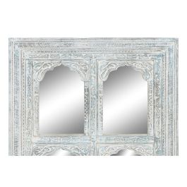 Espejo de pared Home ESPRIT Turquesa Madera Decapé 110 x 8 x 1120 cm Espejo de pared Home ESPRIT Turquesa Madera Decapé 110 x 8 x 1120 cm
