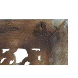 Decoración de Pared Home ESPRIT Turquesa 85 x 6 x 120 cm