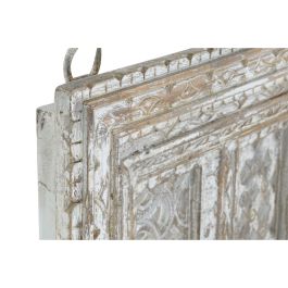 Decoración de Pared Home ESPRIT Blanco Acabado envejecido 135 x 9 x 100 cm