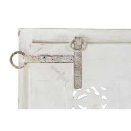 Decoración de Pared Home ESPRIT Blanco Acabado envejecido 135 x 9 x 100 cm