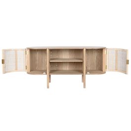 Mueble de TV Home ESPRIT Natural Madera de caucho 120 x 43,5 x 60 cm