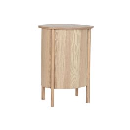 Mesita De Noche Moderno DKD Home Decor Natural Dorado 35 x 66 x 48 cm