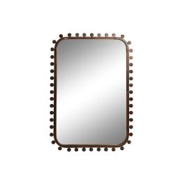 Espejo de pared Home ESPRIT Negro Dorado Cristal Madera MDF Neoclásico 44 x 2,5 x 64 cm