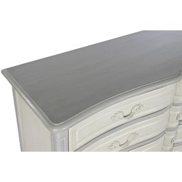 Cómoda Home ESPRIT Gris claro Madera de mango Romántico 140 x 50,5 x 91 cm