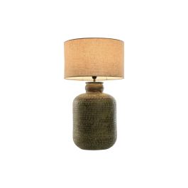 Lampara Sobremesa DKD Home Decor Verde Beige 42 x 74 x 42 cm