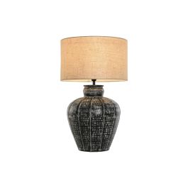 Lámpara de mesa Home ESPRIT Negro Aluminio 50 W 220 V 42 x 42 x 69 cm